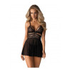 838-BAB-1 babydoll - Noir — OBSESSIVE | babydoll