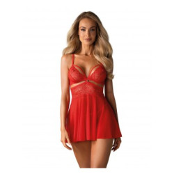 838-BAB-3 Babydoll - Rouge — OBSESSIVE | babydoll