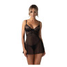 Perisia babydoll et string - Noirs — OBSESSIVE | babydoll
