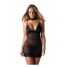 Donarella nuisette et string - Noire NP — OBSESSIVE | nuisette
